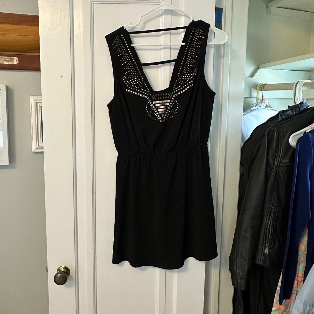 Black Embellished Dress